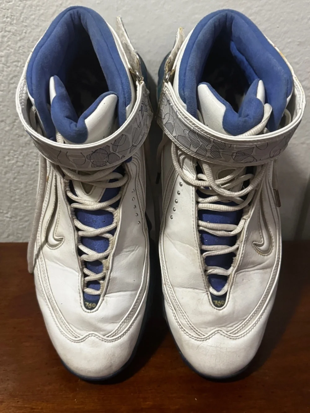 Nike Air Max 360 BB sneakers  White Varsity Royal Blu